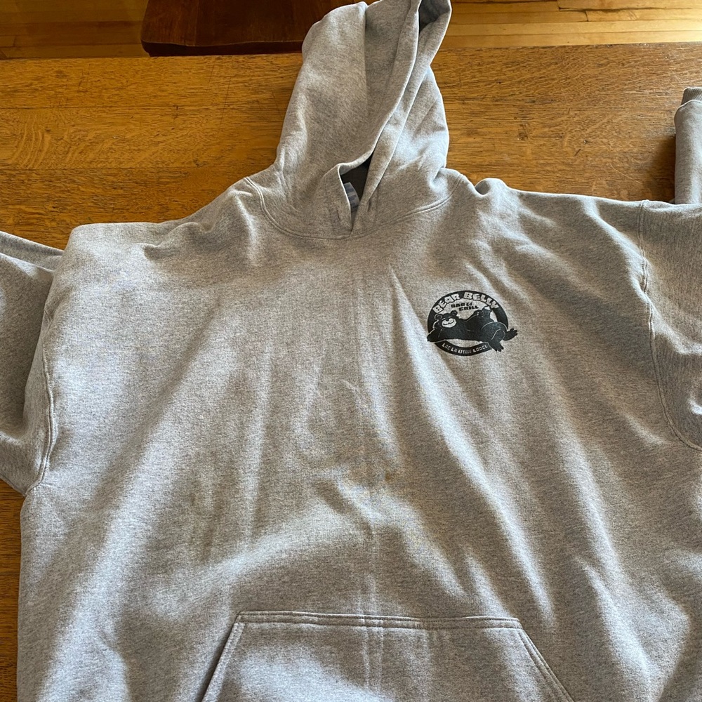 Local establishment hoodie get two for one